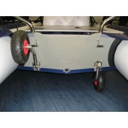 Колеса для лодки транспортные на транец (комплект)